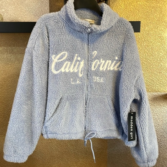 MADDEN GIRL FLEECE CALIFORNIA JACKET - Picture 1 of 9